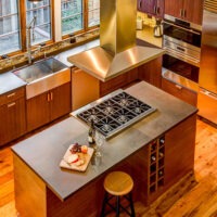 Sustainable Modern Style Bamboo Kitchen Cabinets