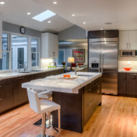 Gilmans Kitchens and Baths Contemporary Two Tone Kitchen